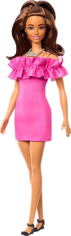 Barbie Fashionistas Roze jurk pop