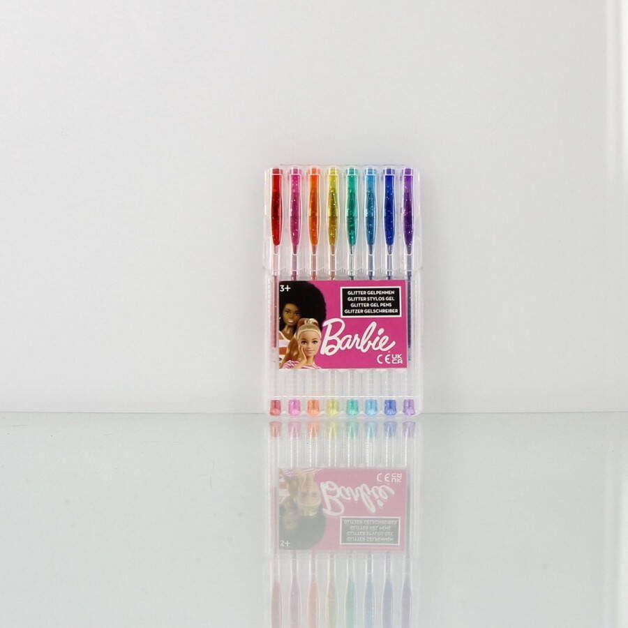 Barbie glitter gelpennen