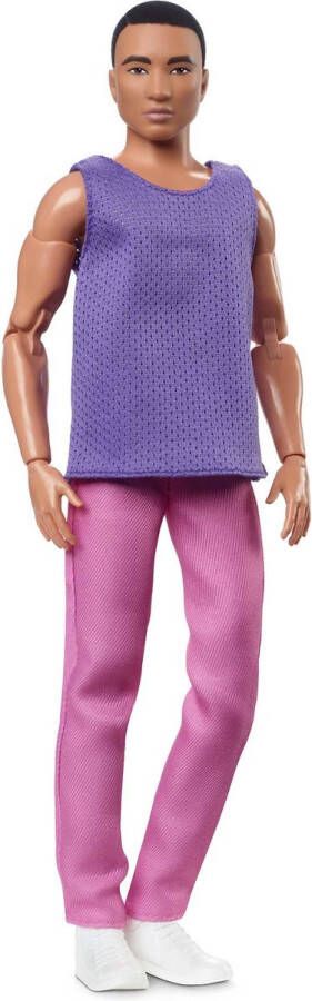 Barbie Looks Roze Tanktop Paarse Broek Pop