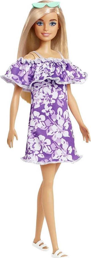 Barbie tienerpop Malibu meisjes 29 cm paars