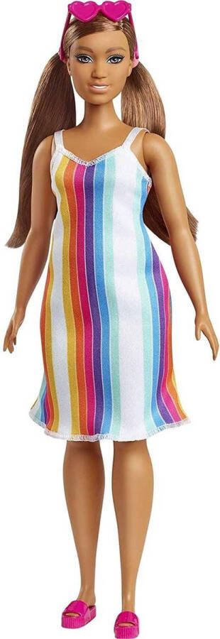 Barbie tienerpop Malibu meisjes 32 5 cm bruin 4-delig