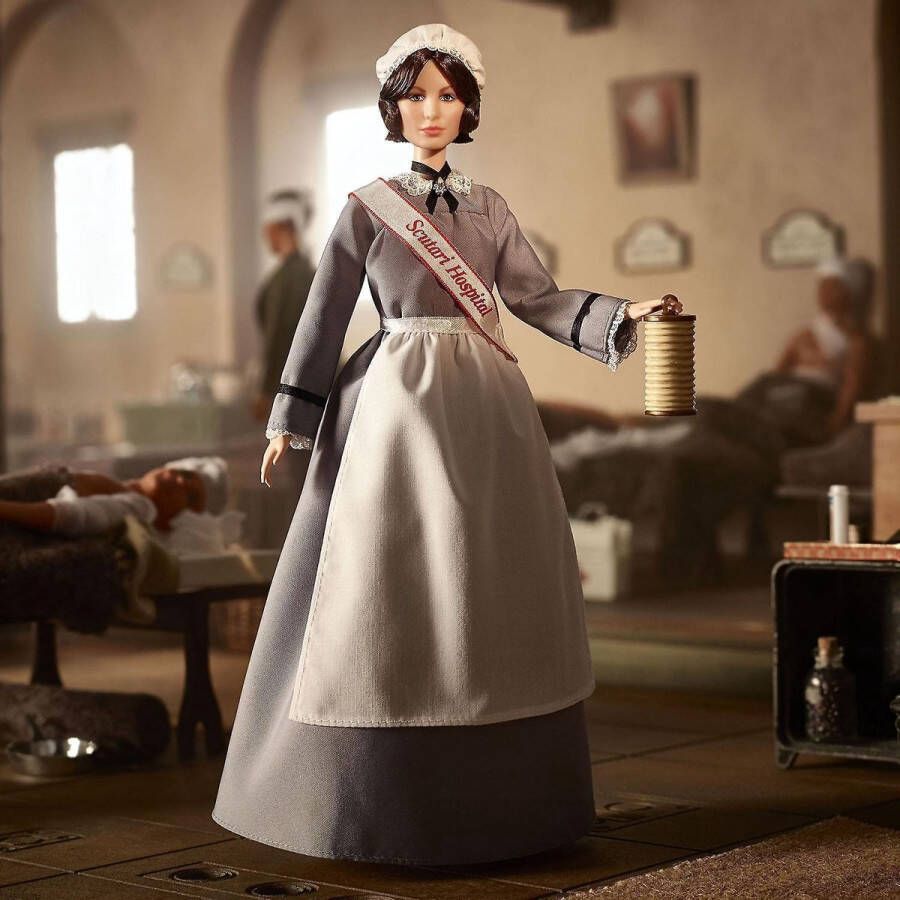 Barbie Mattel Signature: Inspiring Women Series Florence Nightingale Pioneering Nurse and Statistician (GHT87)