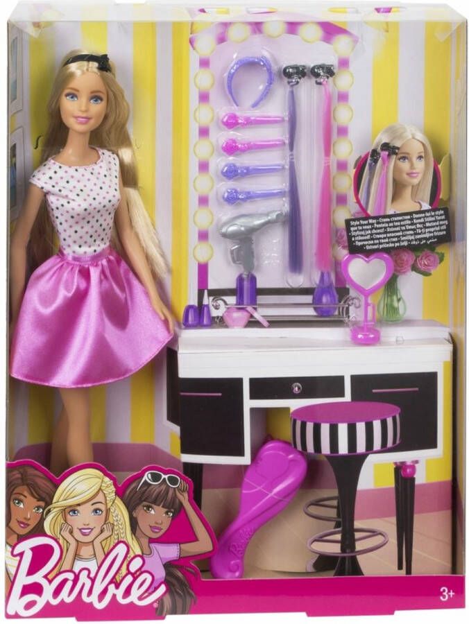 Barbie Met Kaptafel