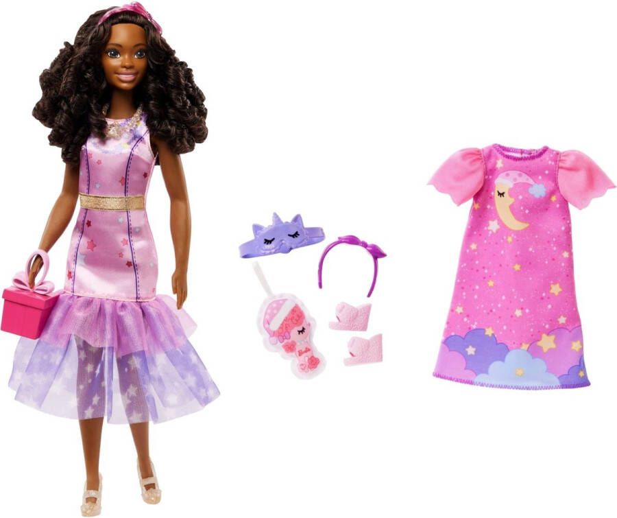 Barbie Mijn Eerste Pop en Accessoires Donker haar