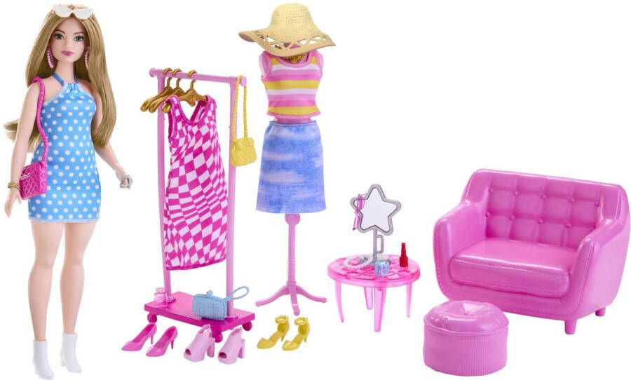 Barbie Modeset Kledingkast Droomkast pop