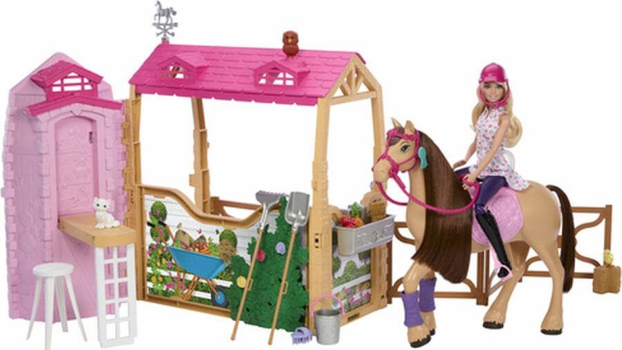 Barbie Mysteries The Great Horse Chase Paard Droomstal Speelset
