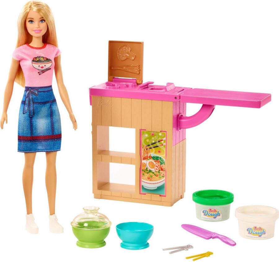 Barbie Noedels Bar Pop en Speelset pop