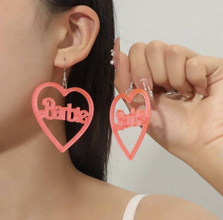Barbie Oorbellen Accessoires Kostuum Carnaval Dames outfit Cosplay Themafeest Rockabilly Retro Vintage