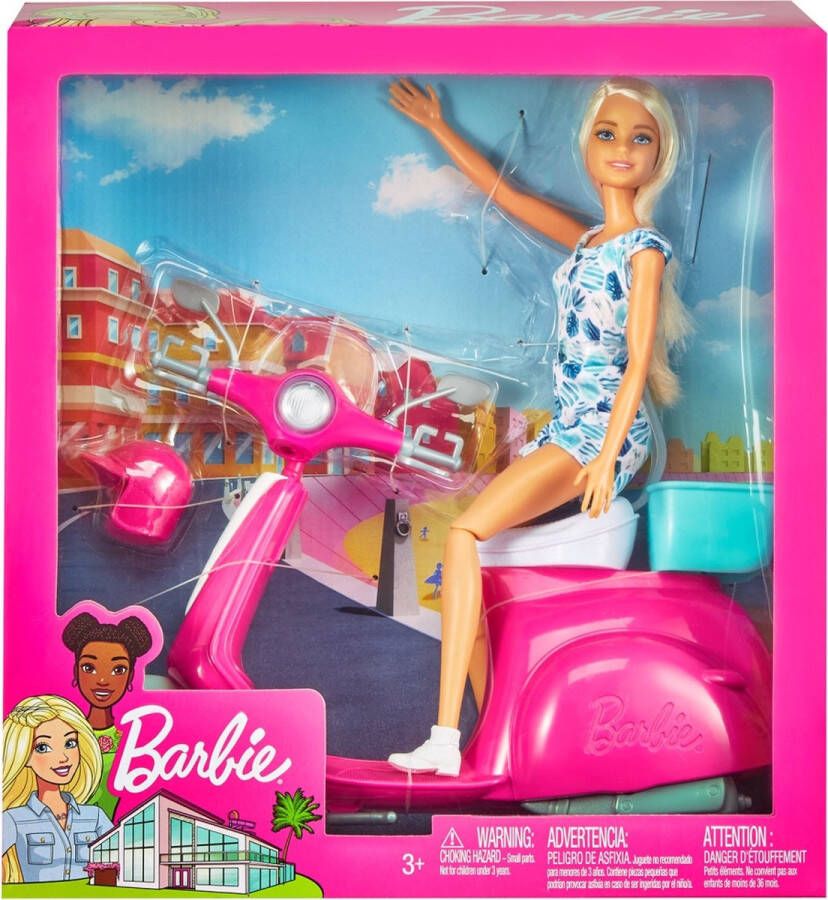 Barbie Pop And Her Scooter