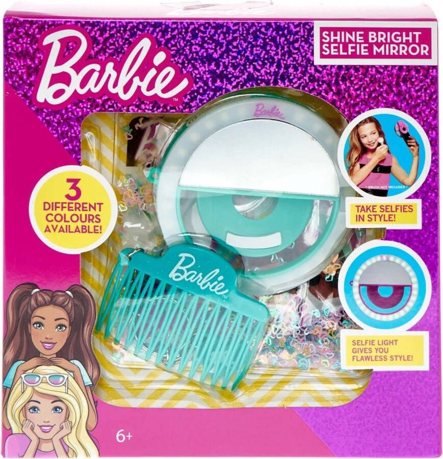 Barbie Shine Bright Selfiespiegel accessoires set