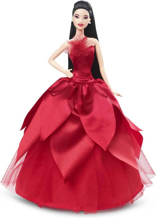 Barbie Signature Holiday Doll 2022 (Black Hair)