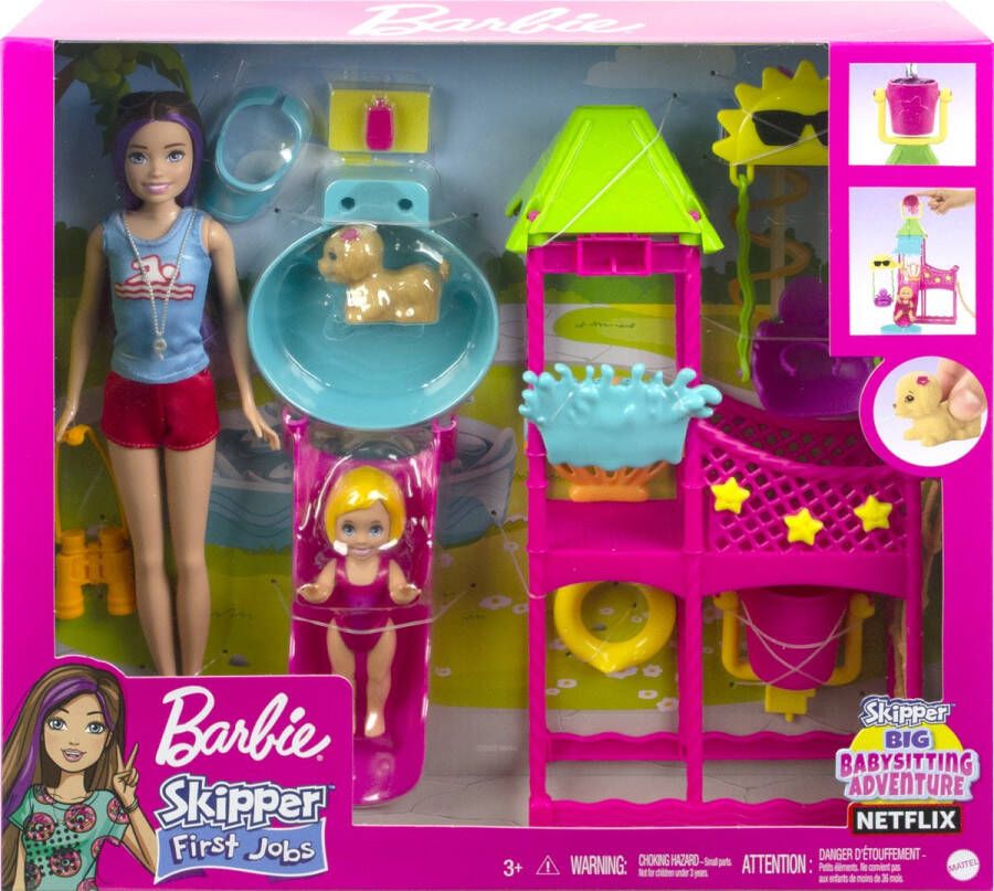 Barbie Skipper Eerste Baantjes Babysitter Speelfigurenset