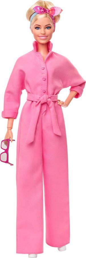 Barbie The Movie Doll Pink Power Jumpsuit