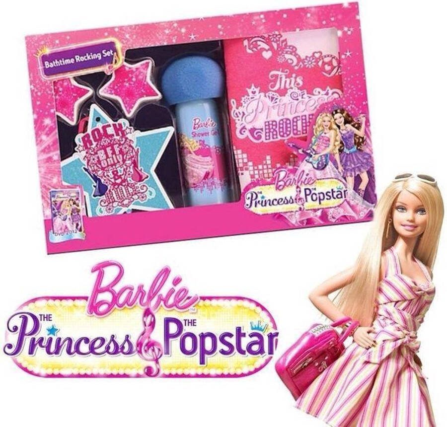 Barbie The Princess & The Popstar Bathtime Rocking Set voor meisjes geschenkset