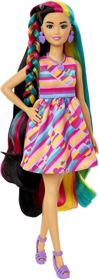 Barbie Totally Hair Regenboog pop