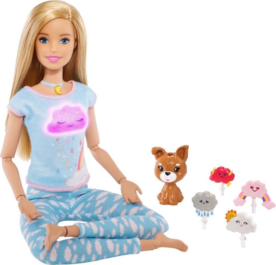 Barbie mediteren en welness speelset meisjes 6-delig