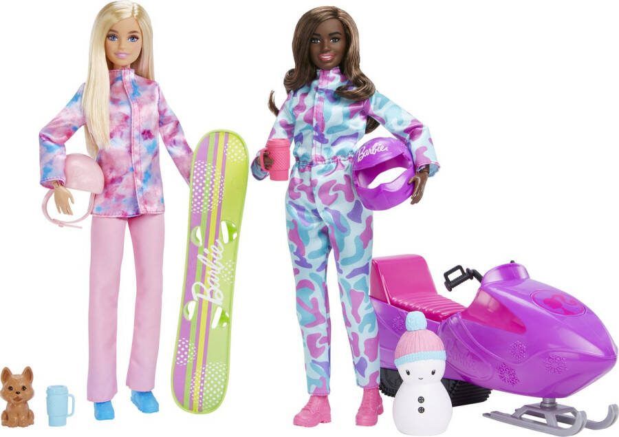 Barbie Wintersport Met ski outfit Pop