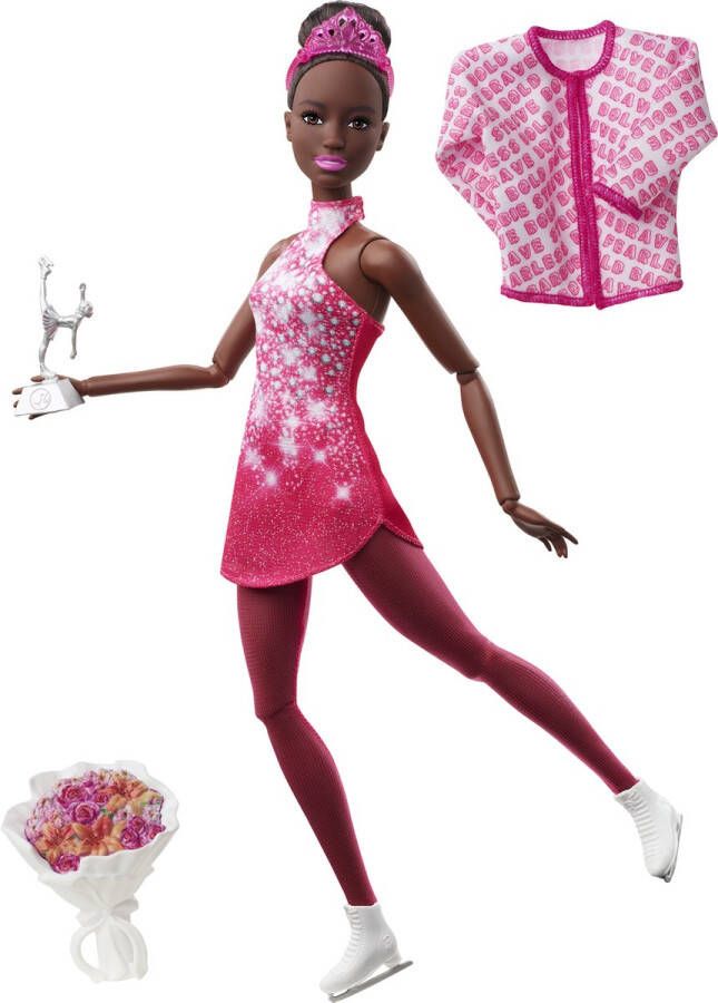 Barbie Wintersport Schaatser