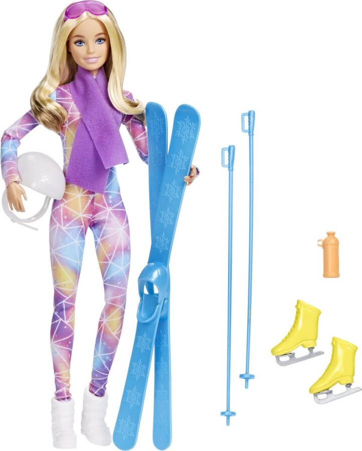 Barbie Wintersport Skiër pop