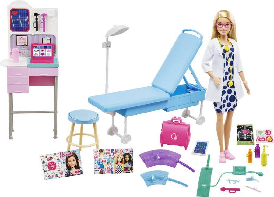 Barbie You Can Be Anything Dokterspraktijk pop