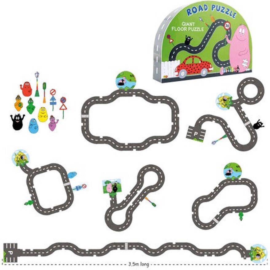 Barbo Toys Barbapapa: Vloerpuzzel Weg