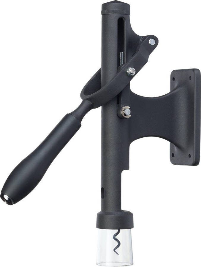 BarCraft Wijnopener 31 5 X 6 5 X 26 Cm Rvs Zwart