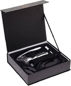 Bar Craft BarCraft Kurkentrekkerset Met Flessenstopper BarCraft