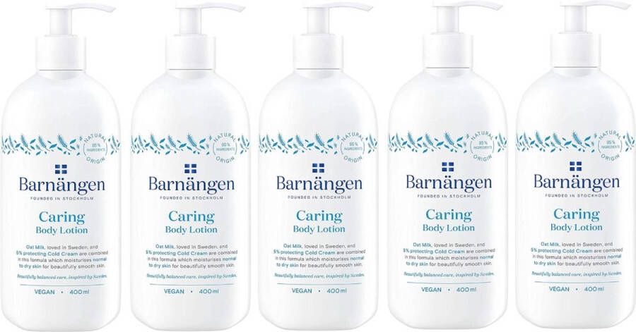 Barnängen Caring Bodylotion 5x400ml Voordeelverpakking