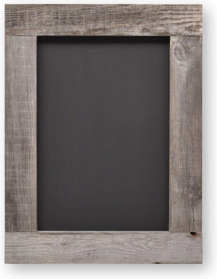 Barnwoodweb krijtbord barnwood grijs Original 60 x 80 cm