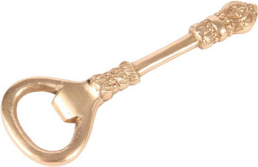 Baroque Opener FLesopener koper 20 cm 12x4.5x1 Brass