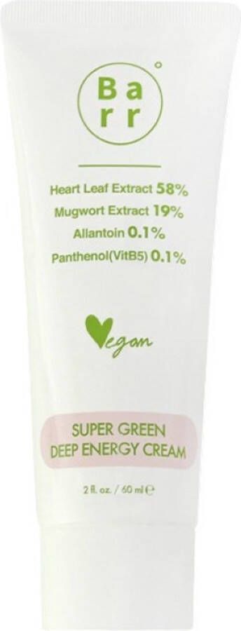 Barr Cosmetics Dagcrème green Deep Energy Cream 60ml