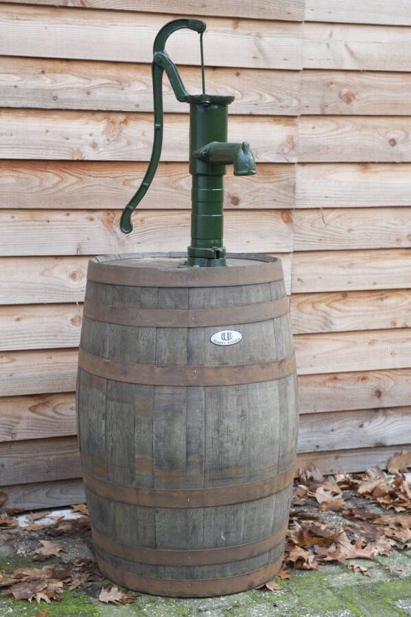 BarrelAtelier Regenton Whiskyvat 190l geborsteld met pomp