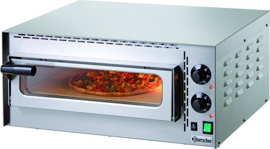 Bartscher Pizza Oven Enkel Elektrisch | 1 Pizza 35cm | Mini Plus | 570x470x(H)250mm