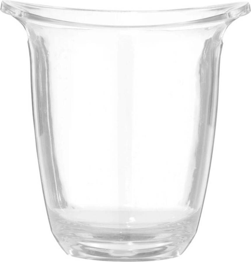 BarUp Wijnkoeler 3 Liter Transparant Kunststof Champagnekoeler 220x185x(H)226mm