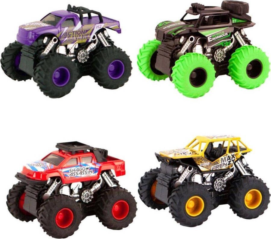 Basic Die-Cast Frictie Truck Assorti