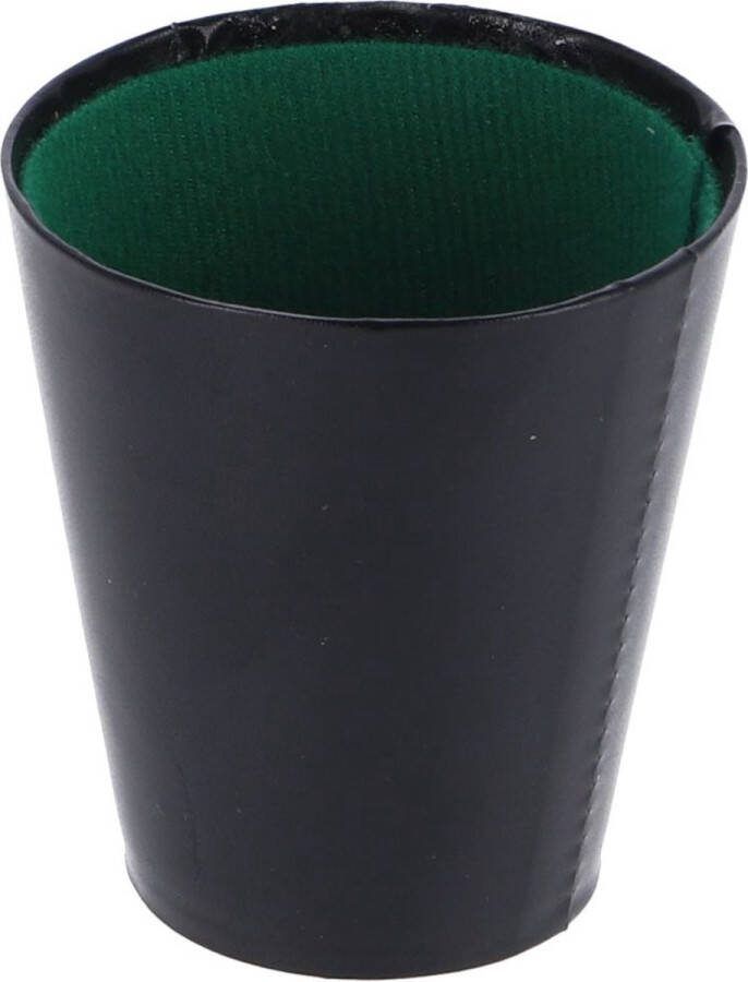 Basic Dobbelbeker 9 Cm Zwart Groen