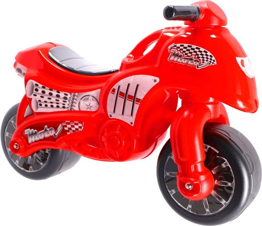 Basic Dolu My First Motor Loopscooter Rood