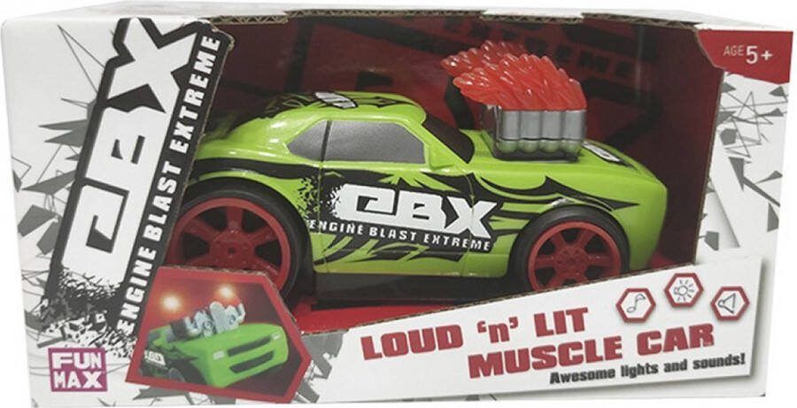 Basic Engine Blast Extreme Muscle Car Light & Sound 13 cm