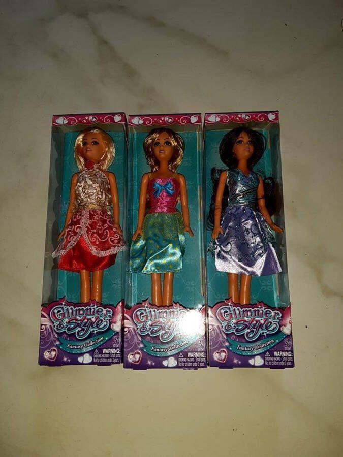Basic Glimmer Style Prinsessen Pop Assorti