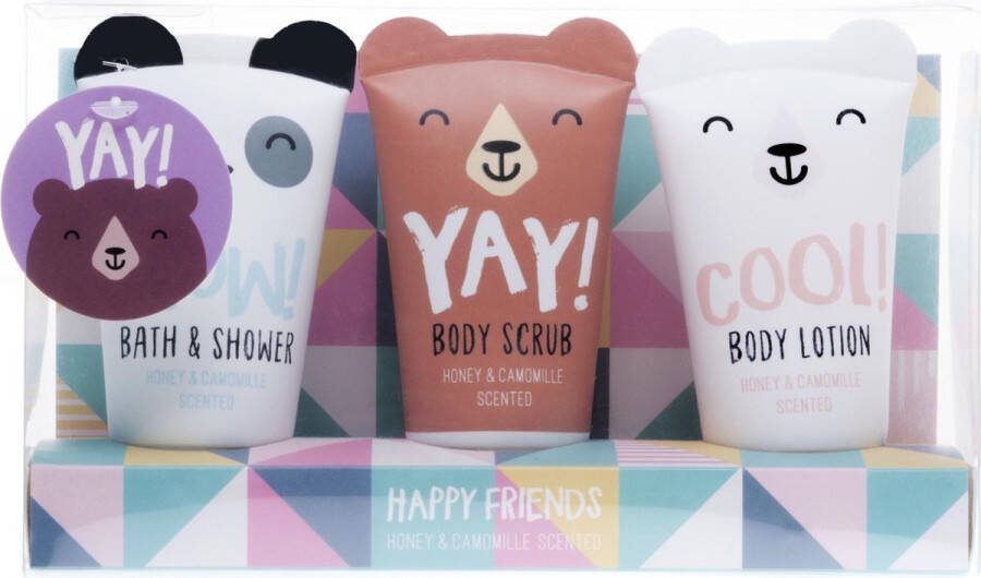 Basic Happy Friends Bad Geschenkenset 3-delig
