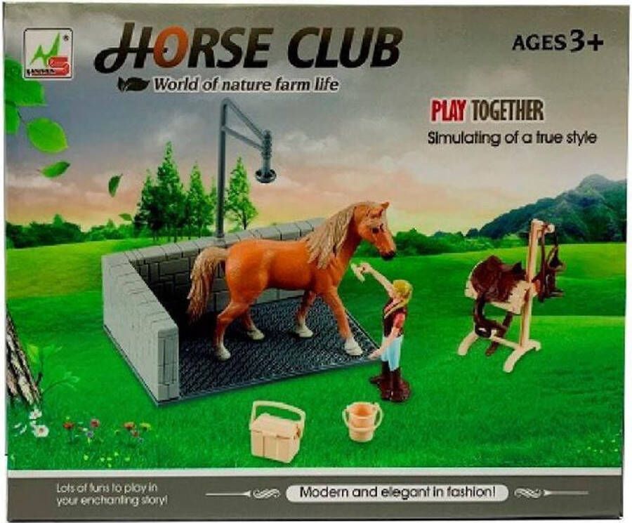 Van der Meulen Horse Club Paardenwasbox Speelset
