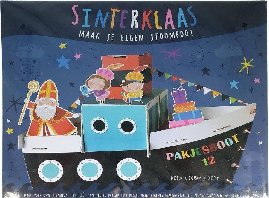 Basic Maak je eigen stoomboot van Sinterklaas