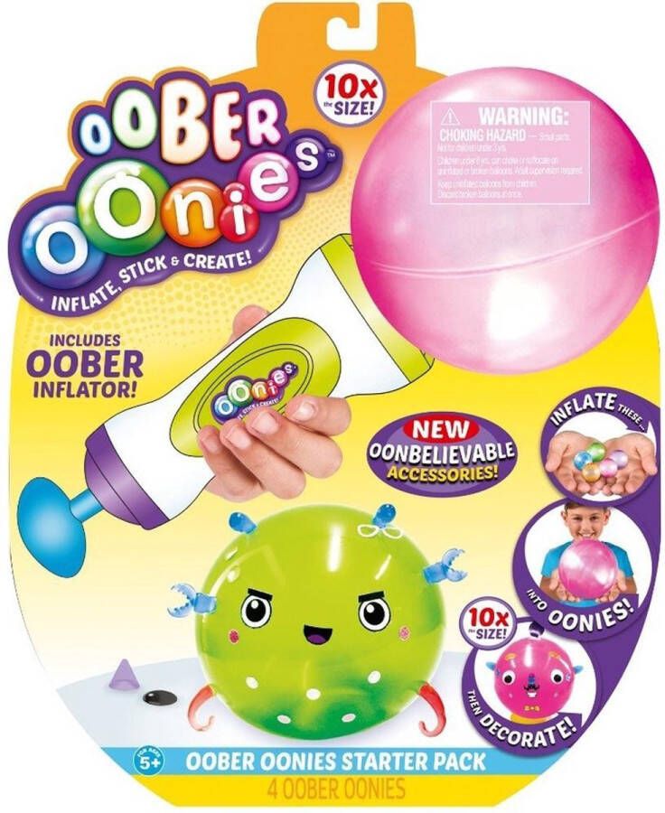 Basic Oonies Set met Ooberpomp + Oonies + Accessoires