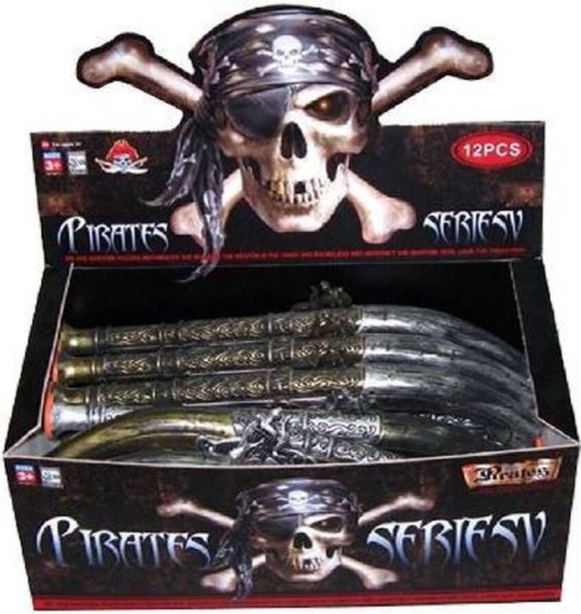 Basic Piraten Pistool 41cm Assorti