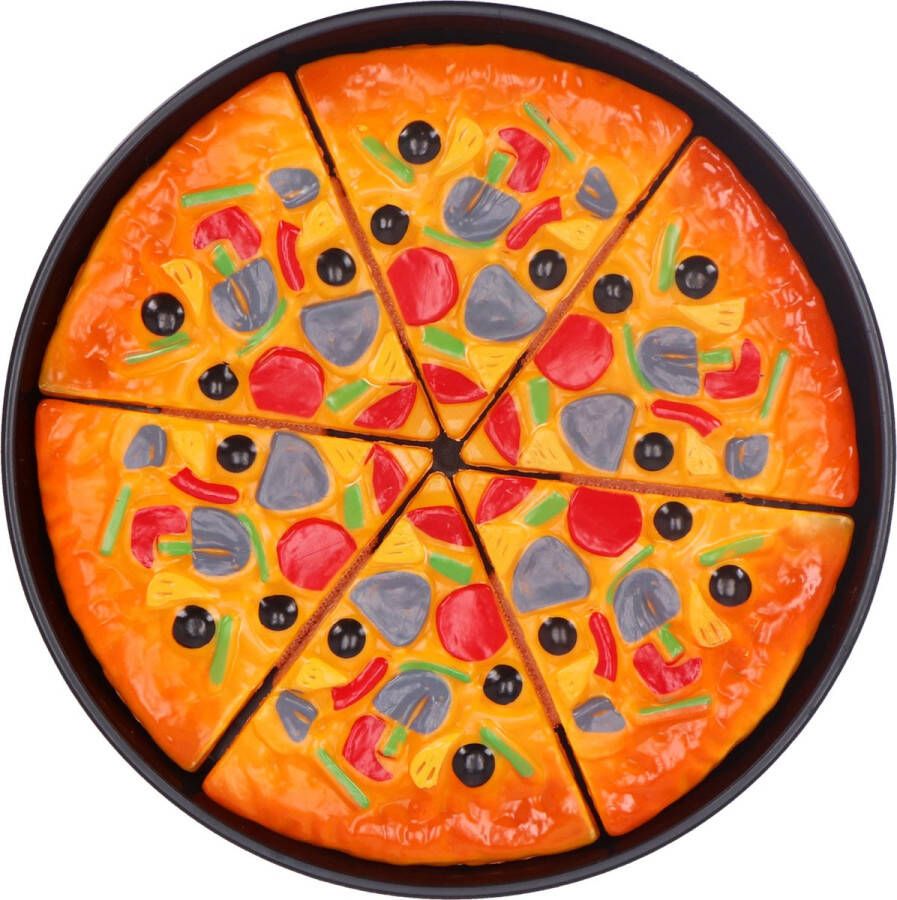 Basic Pizza Speelset Speelgoedeten & -drinken Multicolor vanaf 3 jaar