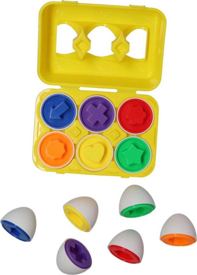 Basic Puzzel Eieren Vormenstoof