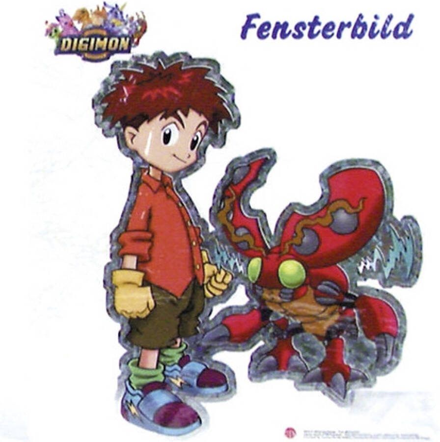 Basic Raamsticker Digimon Groot
