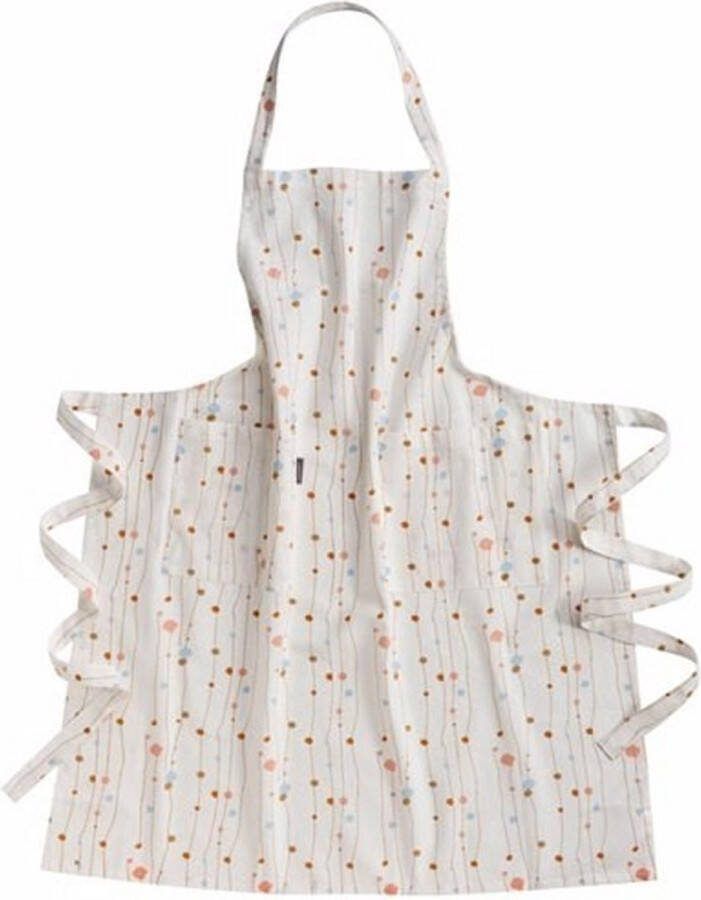 Basic Schort Met Decoratieve Print Ecru