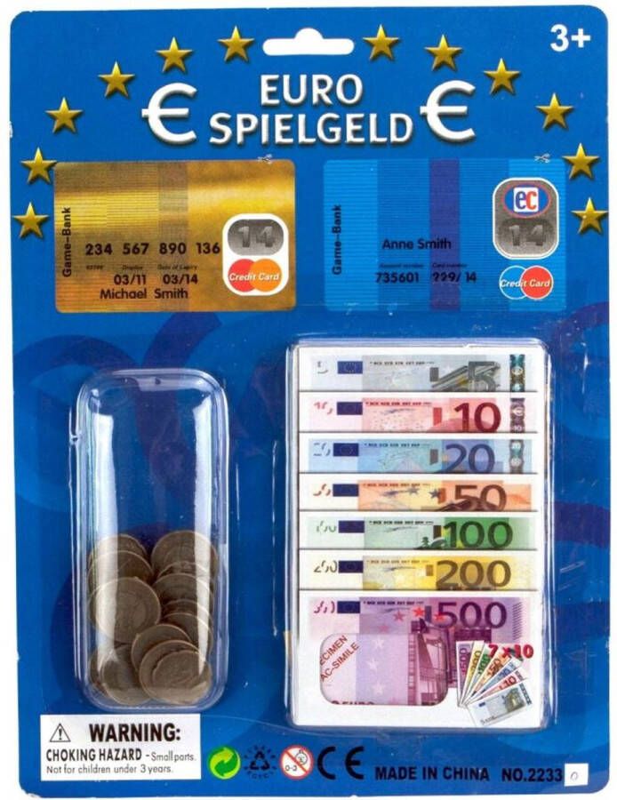 Basic Speelgeld Munten en Biljetten