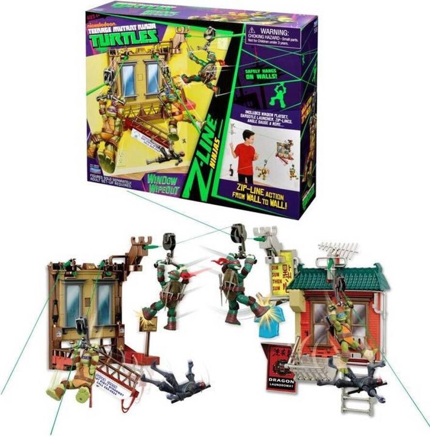 Merkloos Teenage Mutant Ninja Turtles Z-line Basis Set